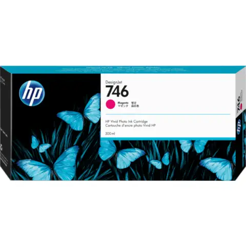Tusz HP 746 magenta - Tusz P2V78A do HP DesignJet Z6, Z9+